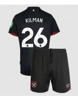 West Ham United Max Kilman #26 Bortedraktsett Barn 2024-25 Korte ermer (+ bukser)